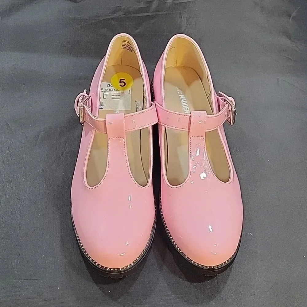 BRAND NEW STEVE MADDEN KIDS' JOLIE MARY JANE FLAT SHOE G1